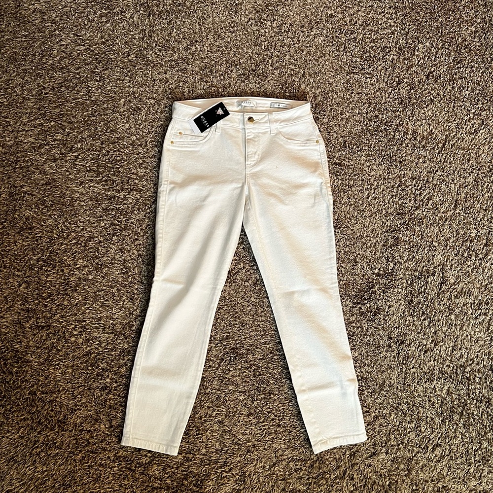 Guess White Denim Jeans, Sexy Curve